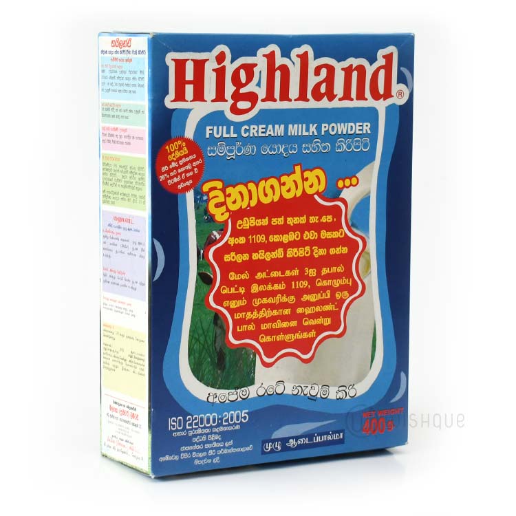 Highland Full Cream Milk Poweder 400g