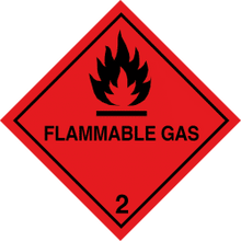 Load image into Gallery viewer, Dangerous (Hazardous) Cargo Labels - 250mm x 250mm
