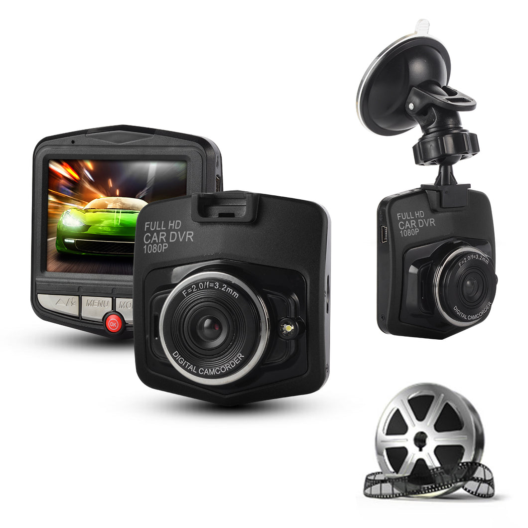 HD258 2.4″ FHD 170° 1080P Car Video Recorder Camera w/ Night Vision (Black) (Intl)