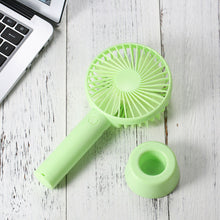 Load image into Gallery viewer, Portable Mini Handheld Fan with Stand
