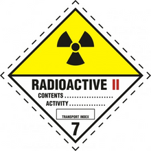 Load image into Gallery viewer, Dangerous (Hazardous) Cargo Labels - 250mm x 250mm
